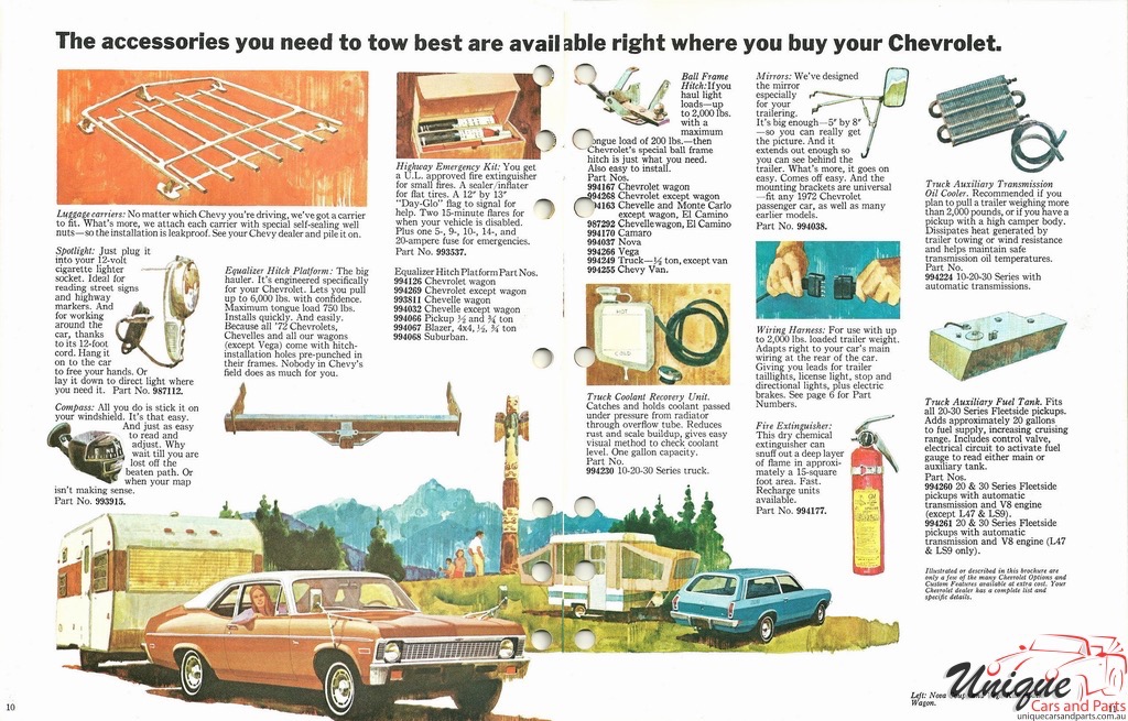 1972 Chevrolet Trailering Guide Page 3